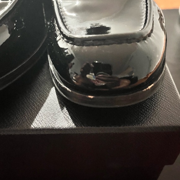 PRADA PATENT LOAFERS